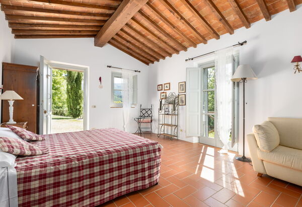 Villa Casentino: Schlafzimmer