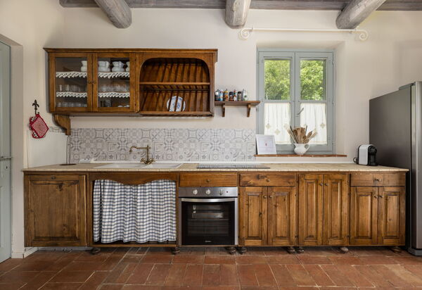 Villa Casentino: Küche