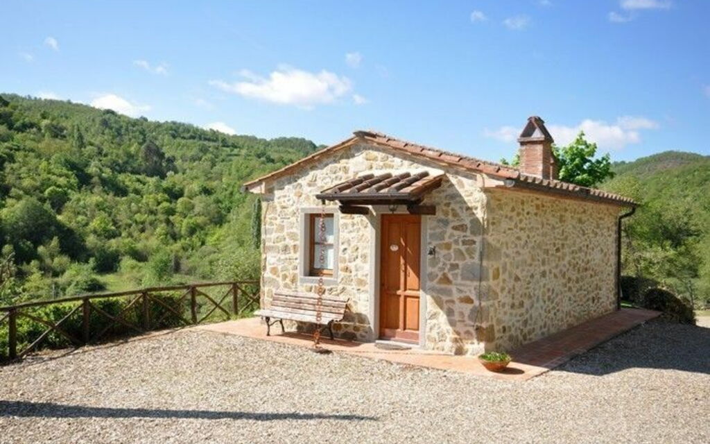 Villa Casentino: Balcony / Terrace / Patio, Building Exterior, Garden