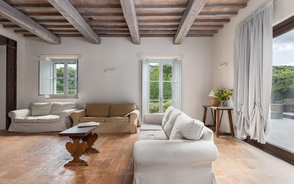 Villa Casentino: Living Room