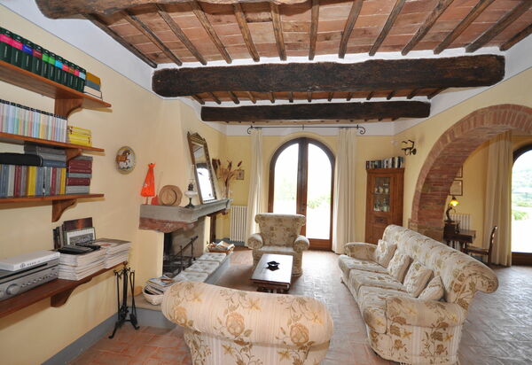 Villa Gaeta: Living Room