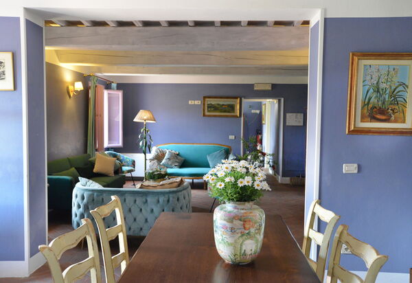 Villa Marginone: Living Room