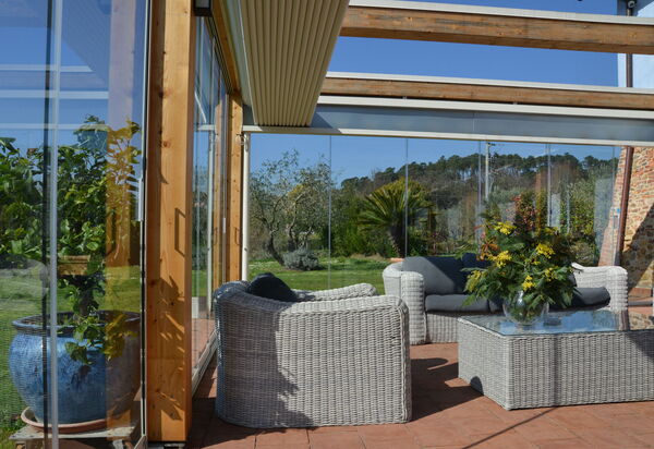 Villa Marginone: Balcony / Terrace / Patio, Dining Room