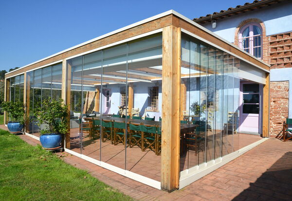 Villa Marginone: Balcony / Terrace / Patio, Building Exterior, Dining Room, Garden, Outdoor