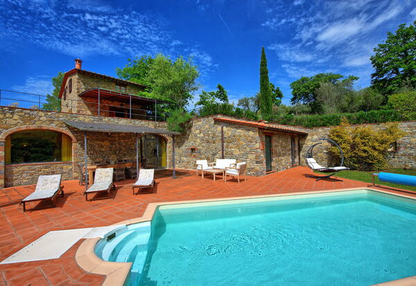 Villa Barbischio: pool, Udvendige