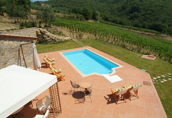 Villa Barbischio: Have, pool, Sommer, Udendørs