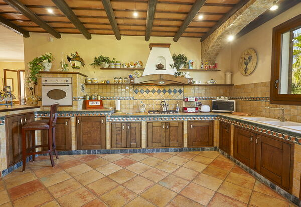 Villa Oasi: Кухня