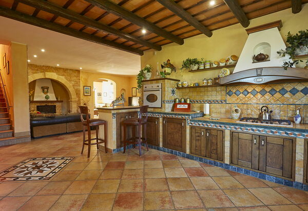 Villa Oasi: Кухня