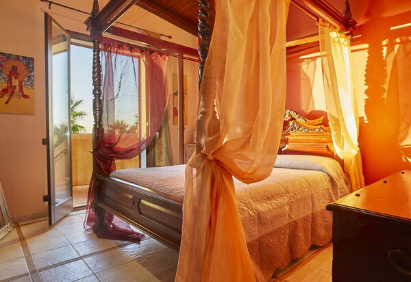 Villa Oasi: Спальня