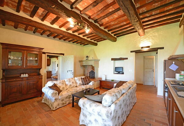 Villa Agazzi: Dining Room, Kitchen, Living Room