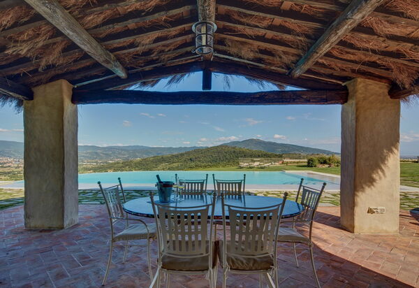 Villa Agazzi: Balcony / Terrace / Patio, Pool