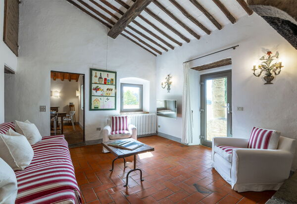 Bigiolo a Melazzano: Wohnzimmer