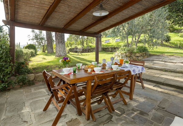 Bigiolo a Melazzano: Balkon / Terrasse / Patio, Draussen
