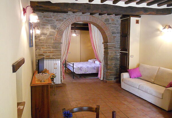 Casa Stefy: Woonkamer