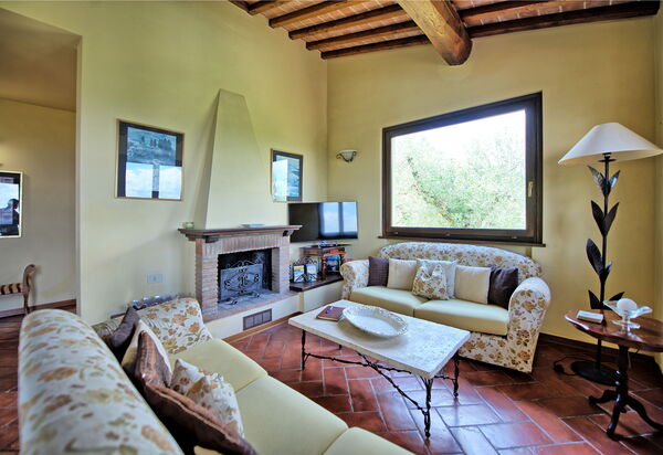 Villa Ulivi: Wohnzimmer
