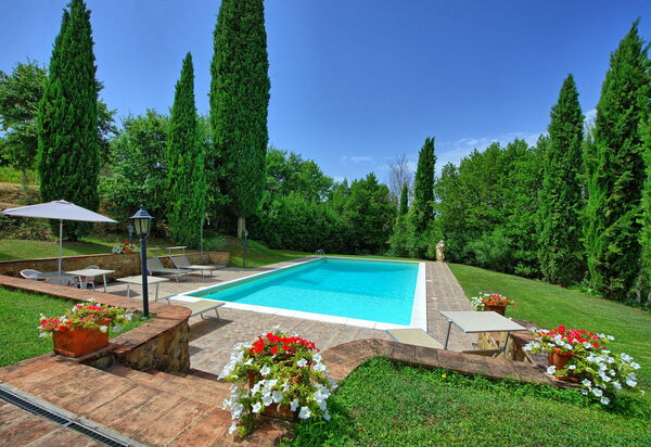 Villa Gloria: Ansichten, Garten, Schwimmbad