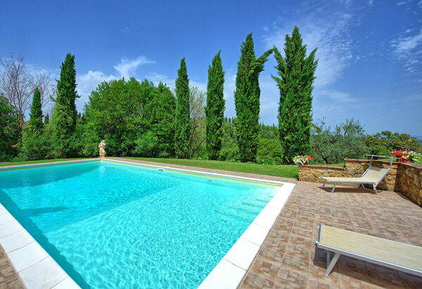 Villa Gloria: Ansichten, Schwimmbad