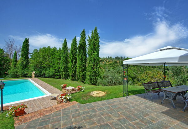 Villa Gloria: Garten, Schwimmbad