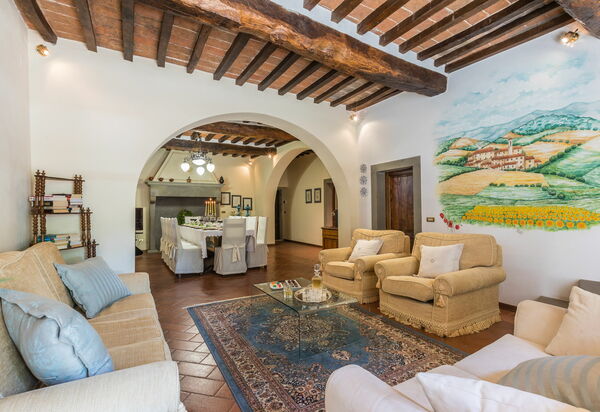 Palazzo Rosadi: Гостиная