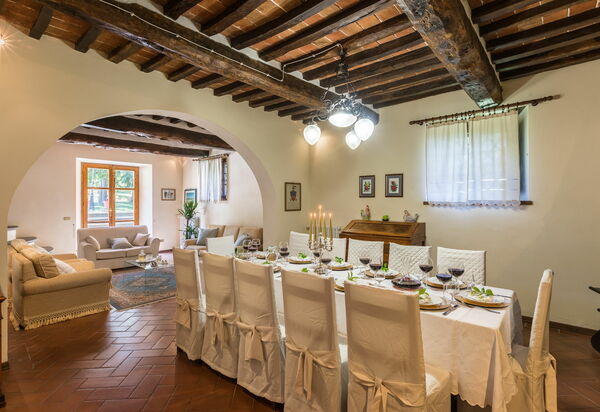 Palazzo Rosadi: Гостиная, Столовая