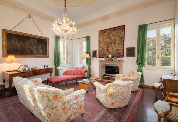 Ca' Marcello: Living Room