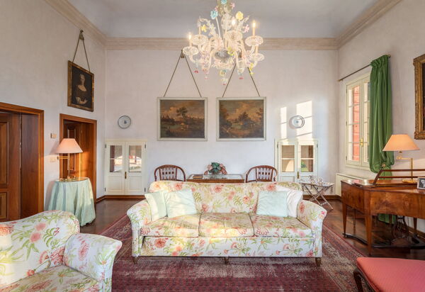 Ca' Marcello: Living Room