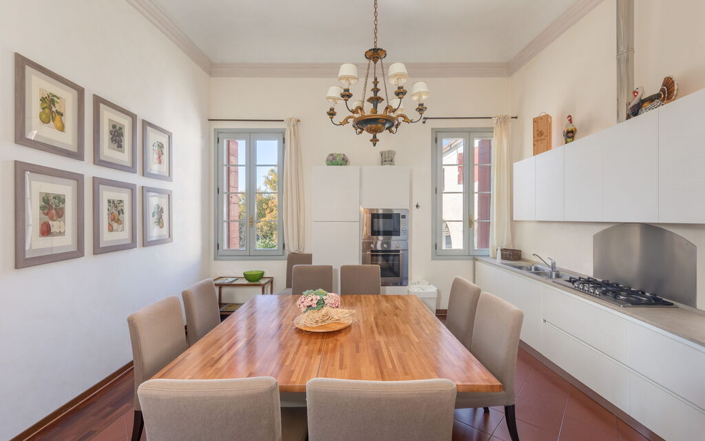 Ca' Marcello: Kök, Lunchrum