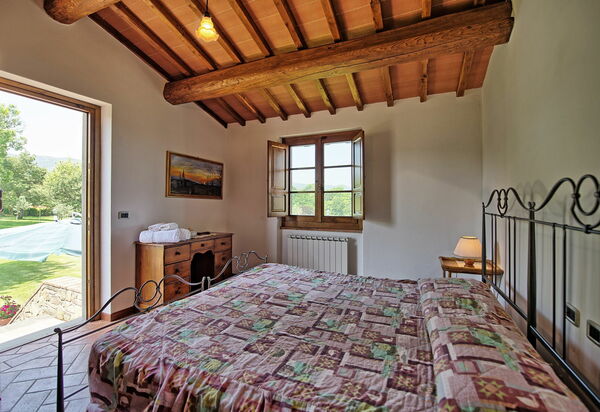 Villa Poggetta: Спальня