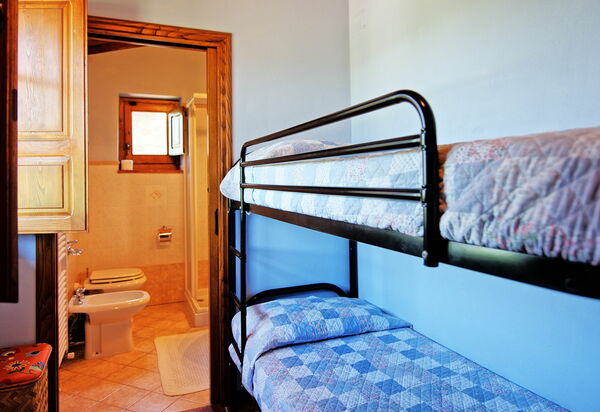 Villa Poggetta: Спальня