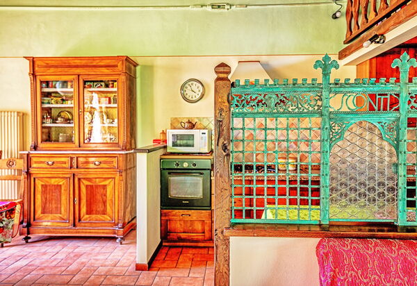 Villa Il Nido: Küche