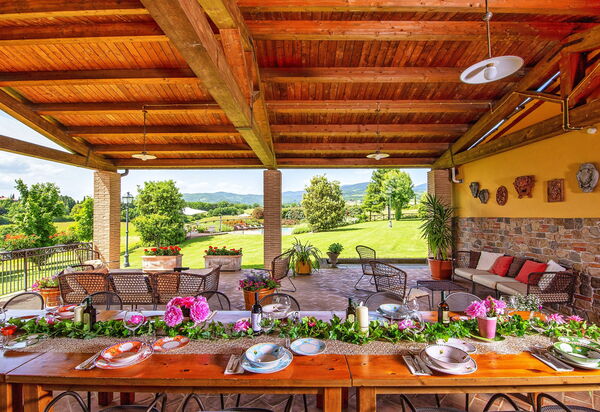 Podere Sant'angelo: Balkon / Terrasse / Patio, Draussen