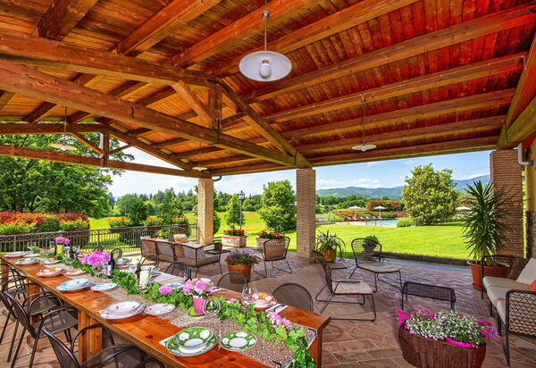 Podere Sant'angelo: Balkon / Terrasse / Patio, Draussen