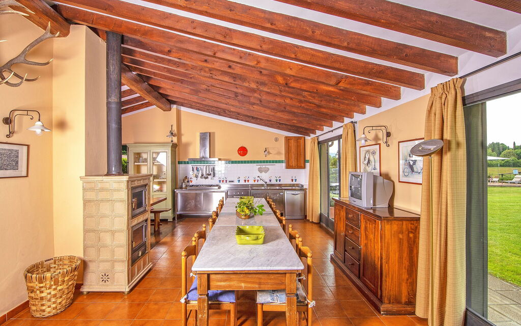 Podere Sant'angelo: Esszimmer, Küche