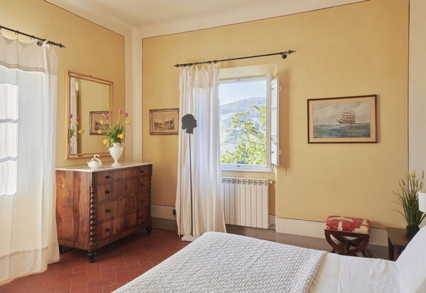 Villa Pedone: chambre à coucher