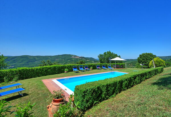 Villa Crispinino: Keer bekeken, Tuin, zwembad