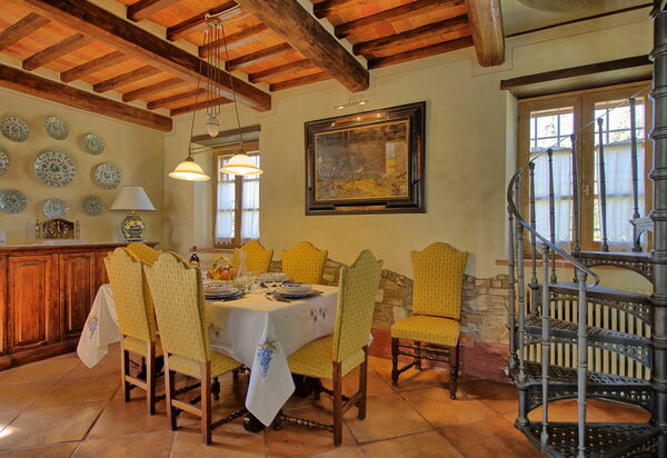 Villa Corolle: Esszimmer