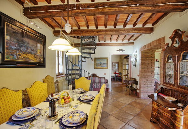 Villa Corolle: Esszimmer