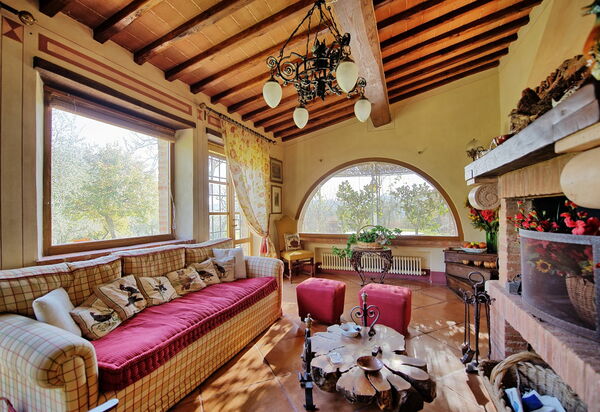 Villa Corolle: Wohnzimmer