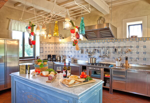 Villa Sant' Angelo: Küche