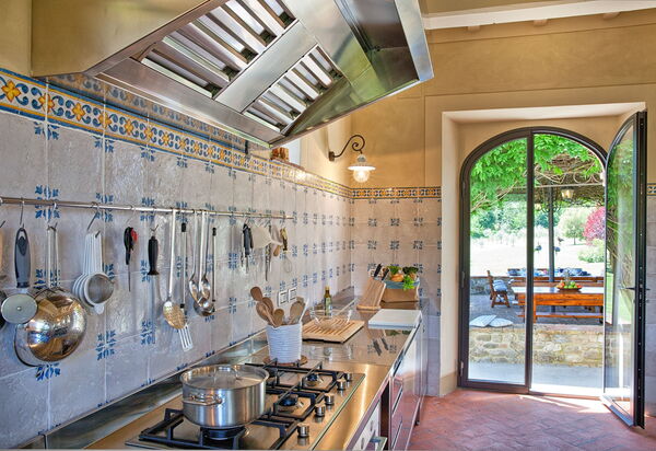 Villa Sant' Angelo: Küche