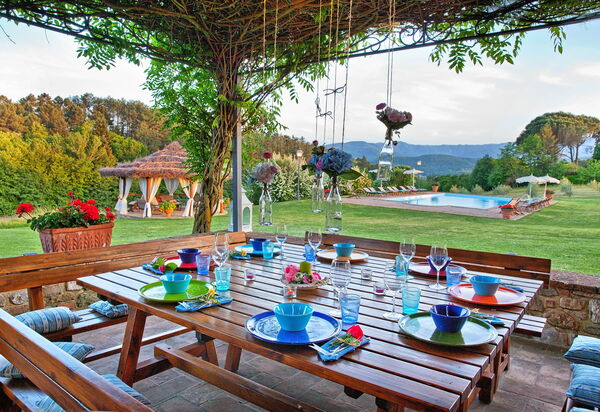 Villa Sant' Angelo: Garten