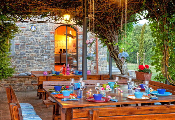 Villa Sant' Angelo: Draussen, Garten