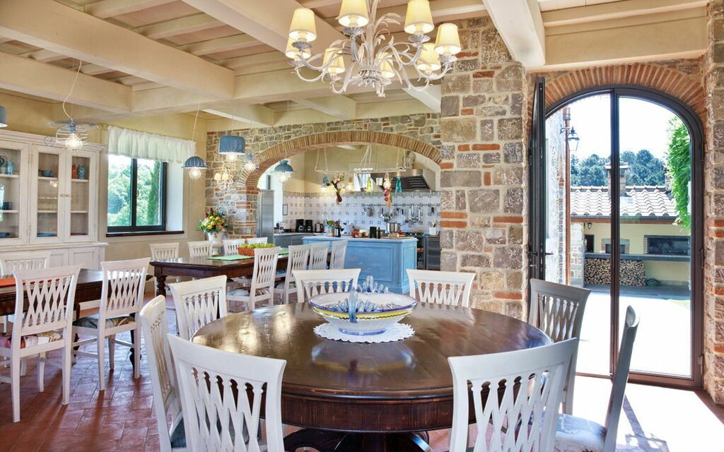 Villa Sant' Angelo: Столовая