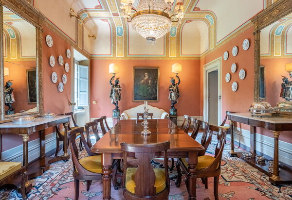 Villa De Ranieri: Salle à manger