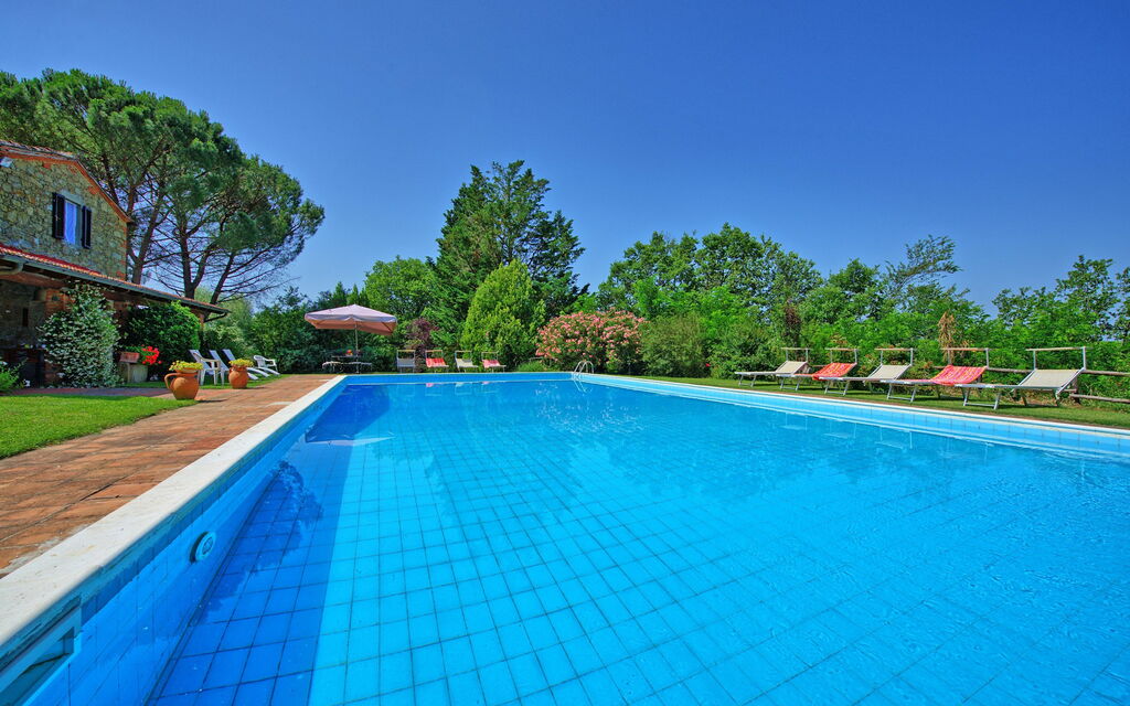 Villa Campogialli: бассейн