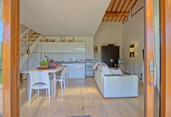 Capannino: Kitchen, Living Room