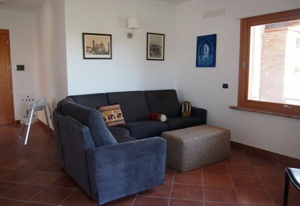 Villa Dei Cipressi: Wohnzimmer