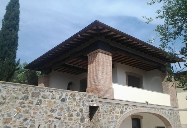 Villa Dei Cipressi: Außen, Draussen