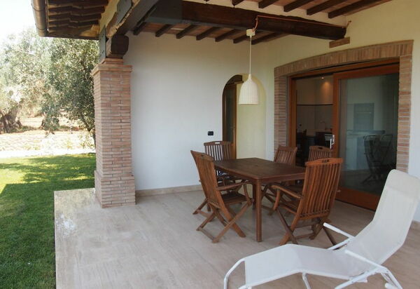 Villa Dei Cipressi: Außen, Balkon / Terrasse / Patio, Draussen, Garten