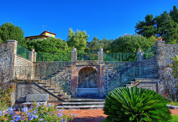 Villa Camaiore: Сад